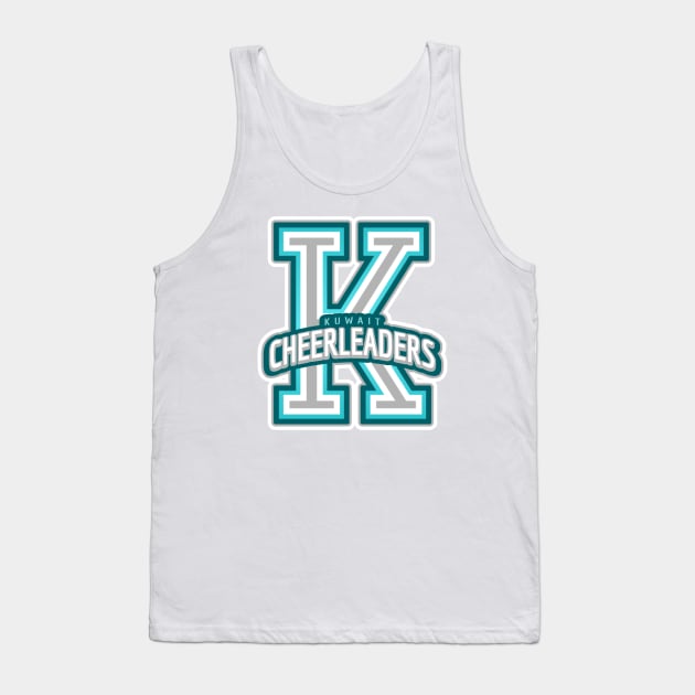 Kuwait Cheerleader Tank Top by Tip Top Tee's